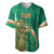 Custom Ireland Rugby Baseball Jersey Green Celtic Knot Summer Paris 2024 LT9 - Wonder Print Shop