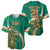 Custom Ireland Rugby Baseball Jersey Green Celtic Knot Summer Paris 2024 LT9 - Wonder Print Shop