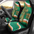 Custom Ireland Rugby Car Seat Cover Green Celtic Knot Summer Paris 2024 LT9 - Wonder Print Shop