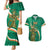 Custom Ireland Rugby Couples Matching Mermaid Dress and Hawaiian Shirt Green Celtic Knot Summer Paris 2024 LT9 - Wonder Print Shop