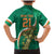 Custom Ireland Rugby Family Matching Mermaid Dress and Hawaiian Shirt Green Celtic Knot Summer Paris 2024 LT9 - Wonder Print Shop