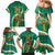 Custom Ireland Rugby Family Matching Mermaid Dress and Hawaiian Shirt Green Celtic Knot Summer Paris 2024 LT9 - Wonder Print Shop