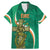 Custom Ireland Rugby Family Matching Mermaid Dress and Hawaiian Shirt Green Celtic Knot Summer Paris 2024 LT9 - Wonder Print Shop