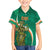 Custom Ireland Rugby Family Matching Off Shoulder Short Dress and Hawaiian Shirt Green Celtic Knot Summer Paris 2024 LT9 - Wonder Print Shop