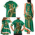 Custom Ireland Rugby Family Matching Tank Maxi Dress and Hawaiian Shirt Green Celtic Knot Summer Paris 2024 - Wonder Print Shop