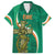 Custom Ireland Rugby Hawaiian Shirt Green Celtic Knot Summer Paris 2024 - Wonder Print Shop