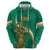 Custom Ireland Rugby Hoodie Green Celtic Knot Summer Paris 2024 - Wonder Print Shop