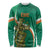 Custom Ireland Rugby Long Sleeve Shirt Green Celtic Knot Summer Paris 2024 - Wonder Print Shop