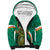 Custom Ireland Rugby Sherpa Hoodie Green Celtic Knot Summer Paris 2024