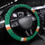 Ireland Rugby Steering Wheel Cover Green Celtic Knot Summer Paris 2024