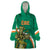 Custom Ireland Rugby Wearable Blanket Hoodie Green Celtic Knot Summer Paris 2024