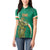 Custom Ireland Rugby Women Polo Shirt Green Celtic Knot Summer Paris 2024