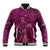 Ireland Rugby Baseball Jacket Maroon Celtic Knot Summer Paris 2024 LT9 - Wonder Print Shop