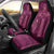 Ireland Rugby Car Seat Cover Maroon Celtic Knot Summer Paris 2024 LT9 - Wonder Print Shop