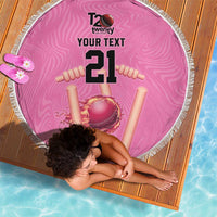 Bermuda Cricket Custom Beach Blanket Quo Fata Ferunt Sporty - Wonder Print Shop