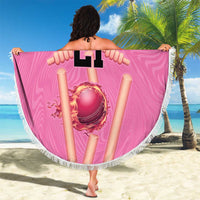 Bermuda Cricket Custom Beach Blanket Quo Fata Ferunt Sporty - Wonder Print Shop