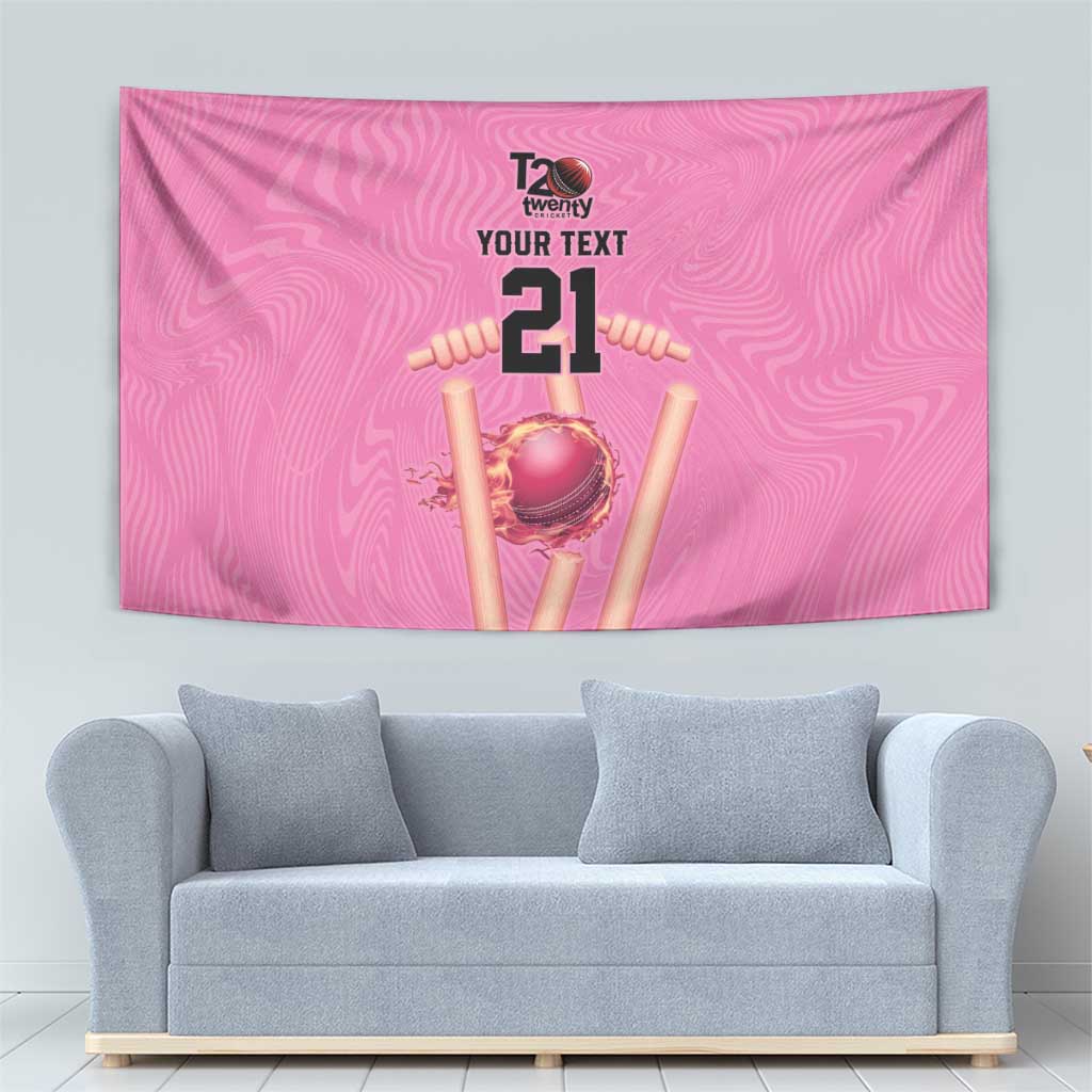 Bermuda Cricket Custom Tapestry Quo Fata Ferunt Sporty - Wonder Print Shop