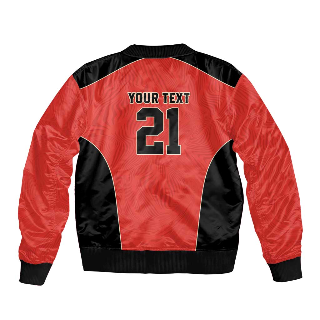 Canada Cricket Custom Bomber Jacket Classic Maple Leaf - Wonder Print Shop
