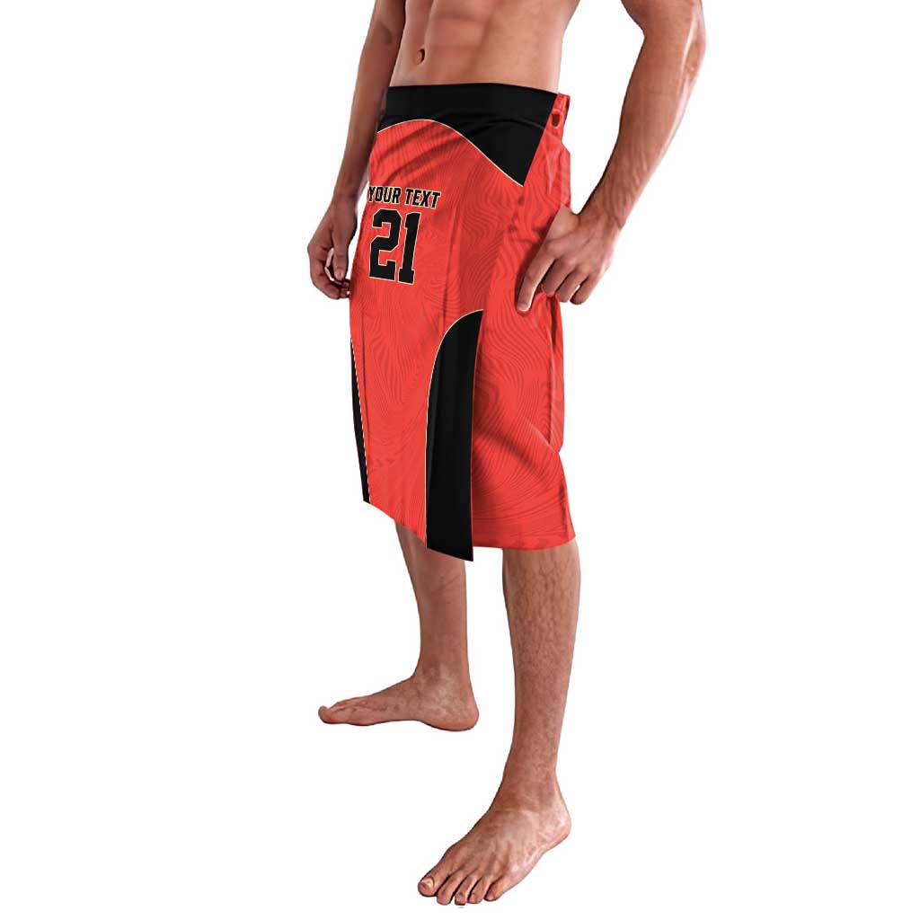 Canada Cricket Custom Lavalava Classic Maple Leaf - Wonder Print Shop