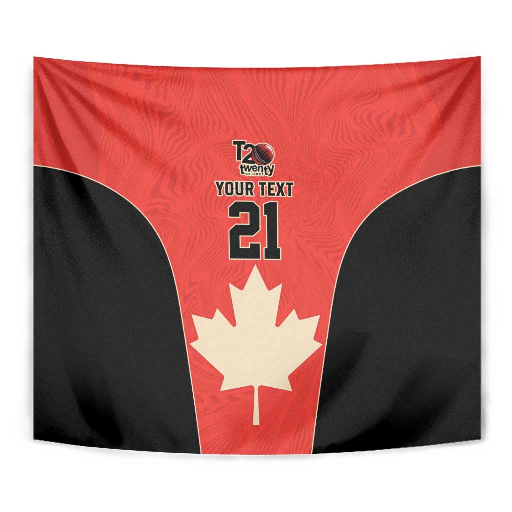 Canada Cricket Custom Tapestry Classic Maple Leaf - Wonder Print Shop