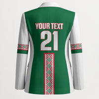 Algeria Tasqa n Umadal Custom Blazer Amazigh Desert Pattern Edition