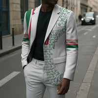Algeria Tasqa n Umadal Custom Blazer Amazigh Desert Pattern Edition