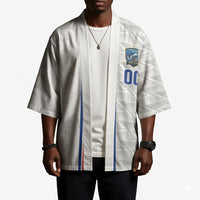 Cabo Verde Kopa di Mundu Custom Kimono Atlantic Waves White Edition