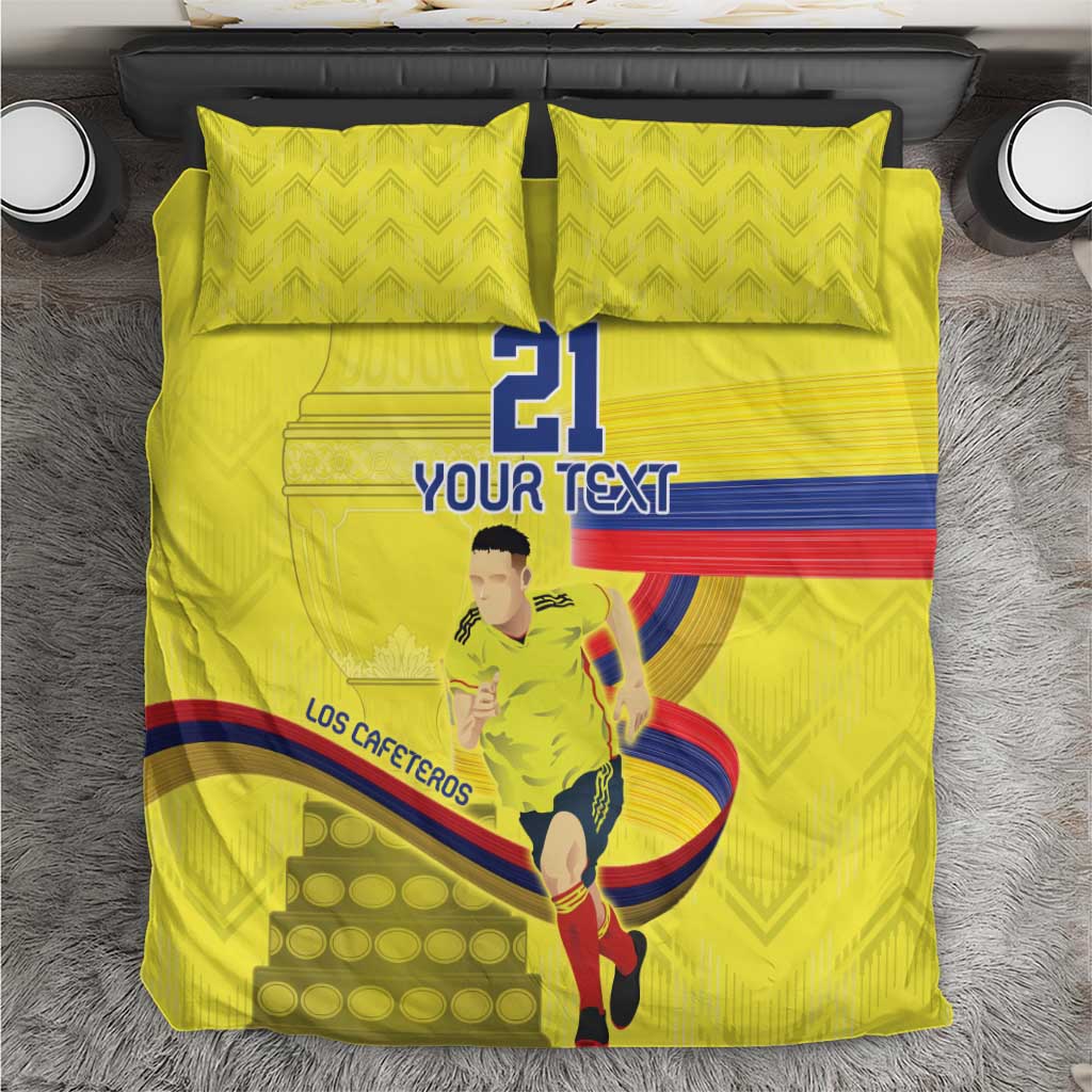 Colombia Champion Football Custom Bedding Set Proud To Be Los Cafeteros LT9 - Wonder Print Shop