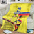 Colombia Champion Football Custom Blanket Proud To Be Los Cafeteros