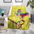 Colombia Champion Football Custom Blanket Proud To Be Los Cafeteros