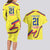 Colombia Champion Football Custom Couples Matching Long Sleeve Bodycon Dress and Hawaiian Shirt Proud To Be Los Cafeteros LT9 - Wonder Print Shop