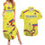 Colombia Champion Football Custom Couples Matching Summer Maxi Dress and Hawaiian Shirt Proud To Be Los Cafeteros LT9 - Wonder Print Shop