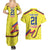 Colombia Champion Football Custom Couples Matching Summer Maxi Dress and Hawaiian Shirt Proud To Be Los Cafeteros LT9 - Wonder Print Shop