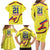 Colombia Champion Football Custom Family Matching Long Sleeve Bodycon Dress and Hawaiian Shirt Proud To Be Los Cafeteros LT9 - Wonder Print Shop