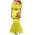 Colombia Champion Football Custom Family Matching Mermaid Dress and Hawaiian Shirt Proud To Be Los Cafeteros LT9 - Wonder Print Shop