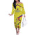 Colombia Champion Football Custom Family Matching Off The Shoulder Long Sleeve Dress and Hawaiian Shirt Proud To Be Los Cafeteros - Wonder Print Shop