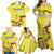 Colombia Champion Football Custom Family Matching Off Shoulder Maxi Dress and Hawaiian Shirt Proud To Be Los Cafeteros LT9 - Wonder Print Shop