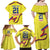 Colombia Champion Football Custom Family Matching Off Shoulder Maxi Dress and Hawaiian Shirt Proud To Be Los Cafeteros LT9 - Wonder Print Shop