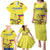 Colombia Champion Football Custom Family Matching Puletasi and Hawaiian Shirt Proud To Be Los Cafeteros - Wonder Print Shop