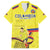 Colombia Champion Football Custom Family Matching Puletasi and Hawaiian Shirt Proud To Be Los Cafeteros - Wonder Print Shop