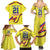 Colombia Champion Football Custom Family Matching Summer Maxi Dress and Hawaiian Shirt Proud To Be Los Cafeteros - Wonder Print Shop