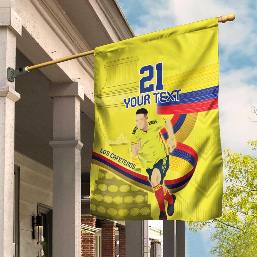 Colombia Champion Football Custom Garden Flag Proud To Be Los Cafeteros - Wonder Print Shop