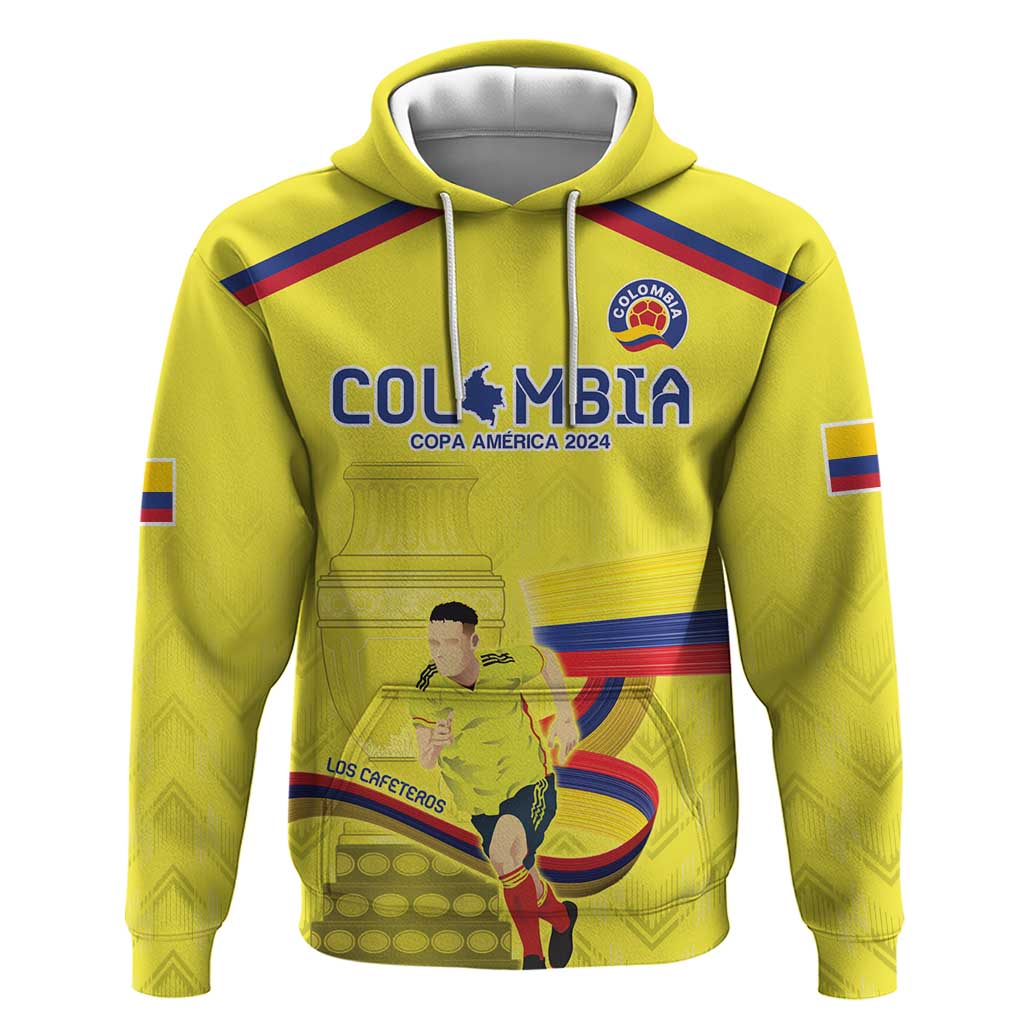 Colombia Champion Football Custom Hoodie Proud To Be Los Cafeteros - Wonder Print Shop