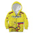 Colombia Champion Football Custom Kid Hoodie Proud To Be Los Cafeteros - Wonder Print Shop