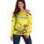 Colombia Champion Football Custom Off Shoulder Sweater Proud To Be Los Cafeteros - Wonder Print Shop