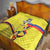 Colombia Champion Football Custom Quilt Proud To Be Los Cafeteros