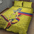 Colombia Champion Football Custom Quilt Bed Set Proud To Be Los Cafeteros - Wonder Print Shop