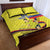 Colombia Champion Football Custom Quilt Bed Set Proud To Be Los Cafeteros - Wonder Print Shop