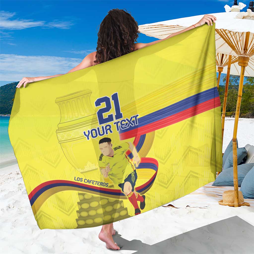 Colombia Champion Football Custom Sarong Proud To Be Los Cafeteros - Wonder Print Shop