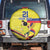 Colombia Champion Football Custom Spare Tire Cover Proud To Be Los Cafeteros - Wonder Print Shop